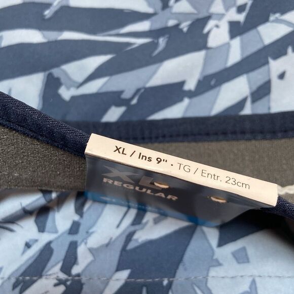 Columbia Blue and Black Board Shorts with Modern Design - Picture 4 of 8